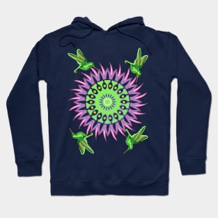 Spring and Summer Gardening Bird Hoodie